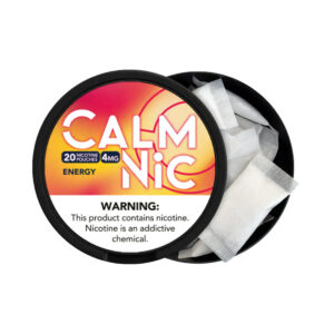 Calm Nic Energy nicotine pouches can