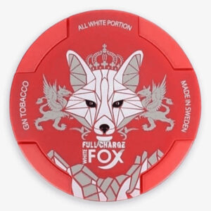 White Fox Full Charge 16mg nicotine pouches can