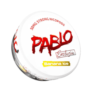 Pablo Banana Ice 50mg nicotine pouches can