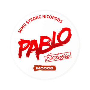 Pablo Mocca 50mg nicotine pouches can