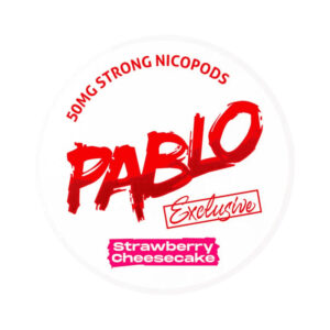 Pablo Strawberry Cheesecake 50mg nicotine pouches can