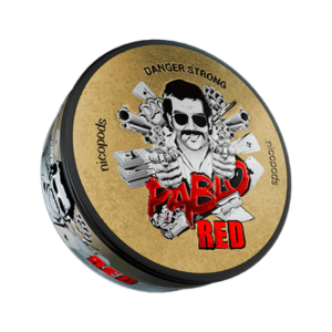 Pablo Red 24mg nicotine pouches can