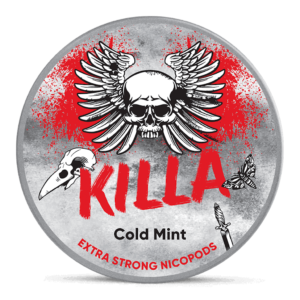 Killa Cold Mint 13mg nicotine pouches can