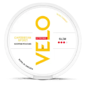 Velo Caribbean Spirit 10mg nicotine pouches can