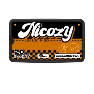 Nicozy Ice Lemon Tea 6mg/9mg/15mg nicotine pouches can